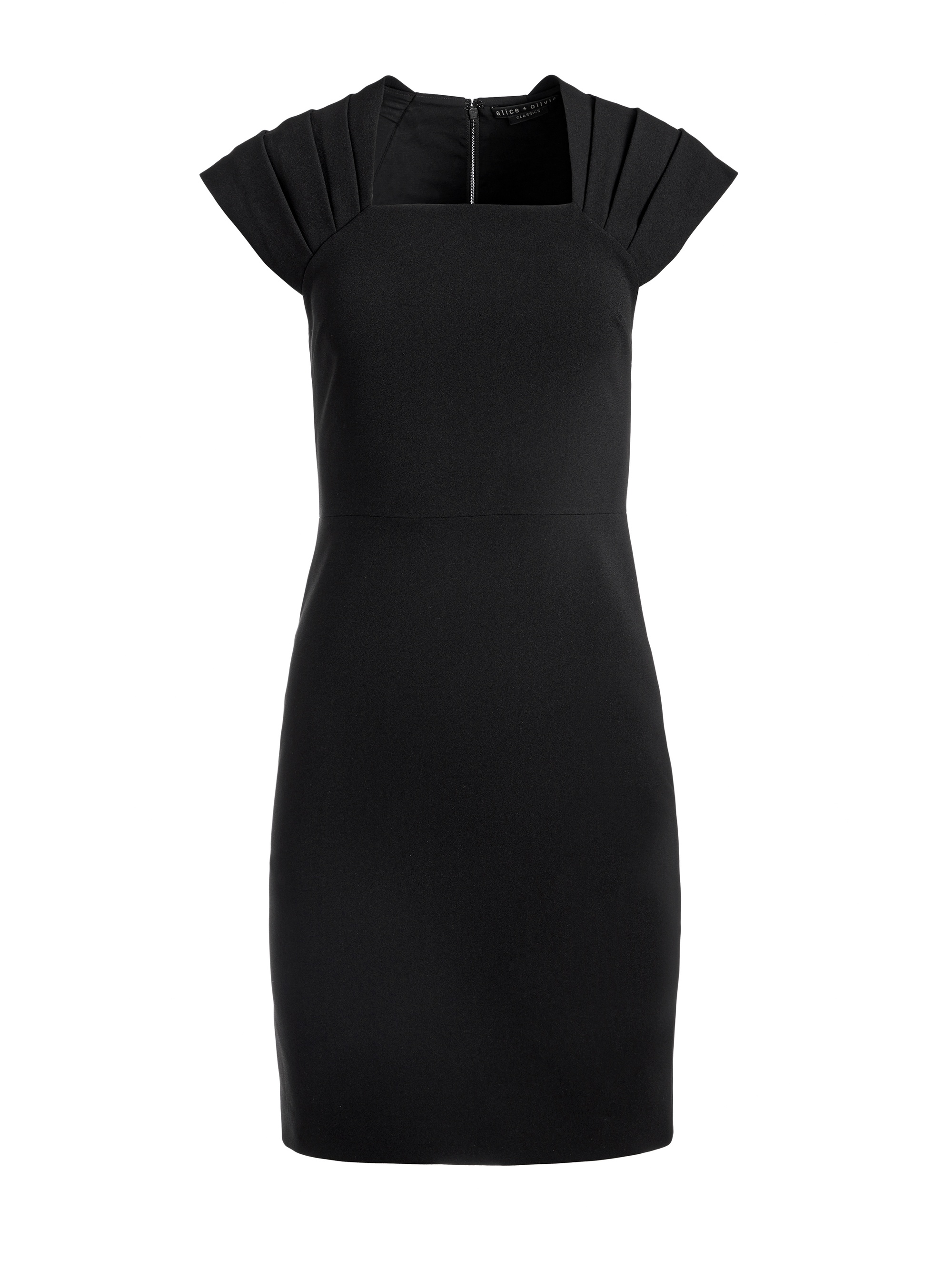 KIRO PLEATED SHOULDER DRESS - 1