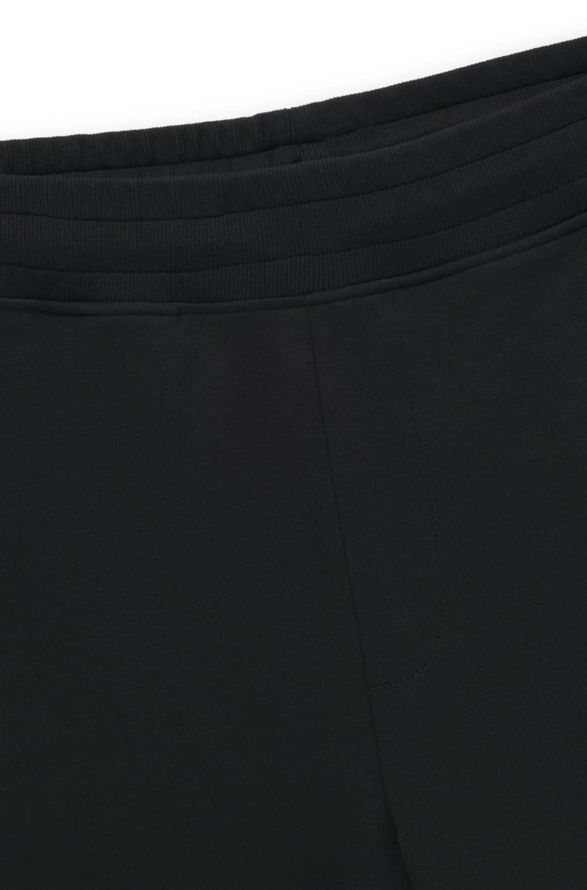STRETCH-COTTON TRACKSUIT BOTTOMS WITH STACKED LOGO - 6
