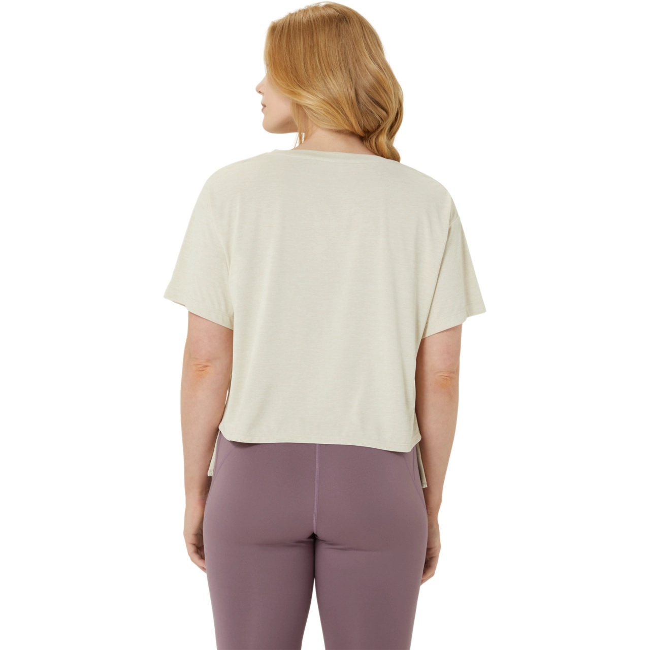 NAGINO FLEX HEATHER SHORT SLEEVE TOP - 2
