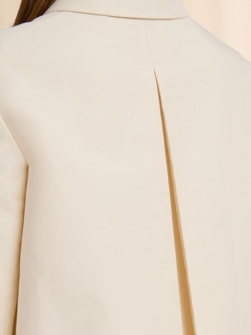 cotton cropped jacket - 6
