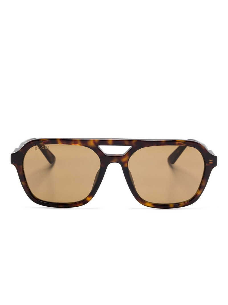 pilot-frame sunglasses 1