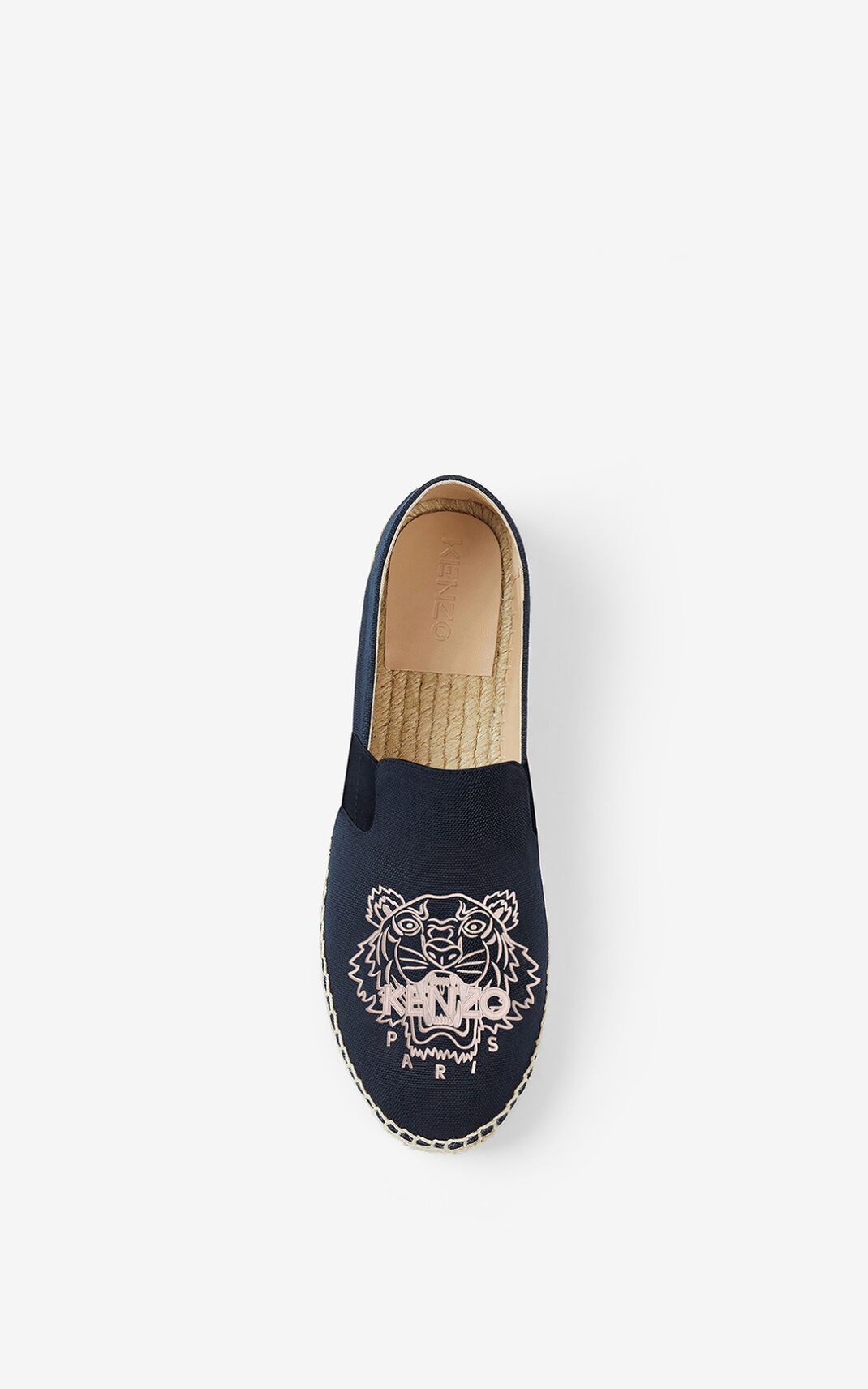 Tiger elasticated canvas espadrilles - 2