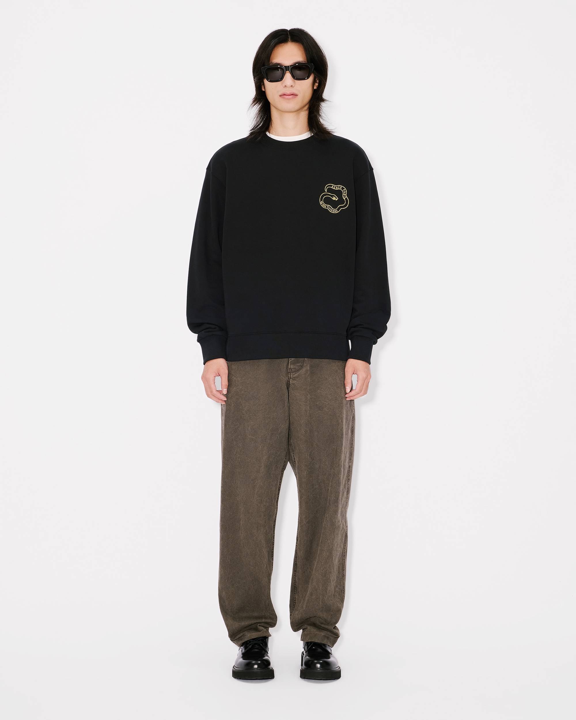 'Lunar New Year' embroidered sweatshirt in cotton - 5