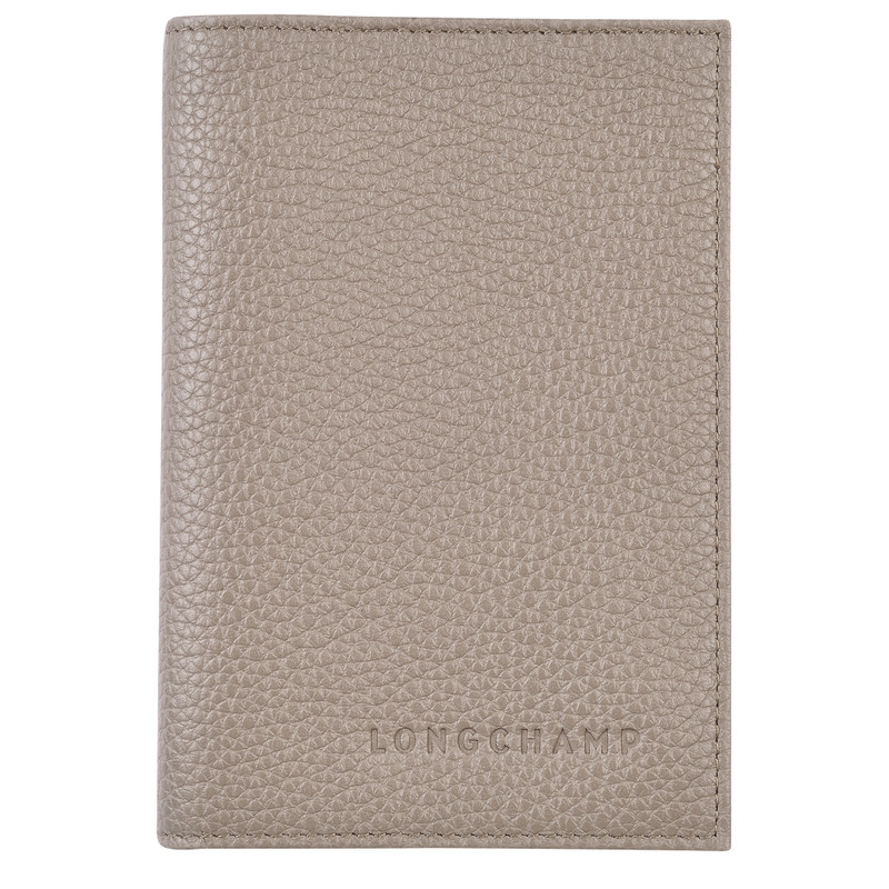 Le Foulonné Passport cover Turtledove - Leather 1