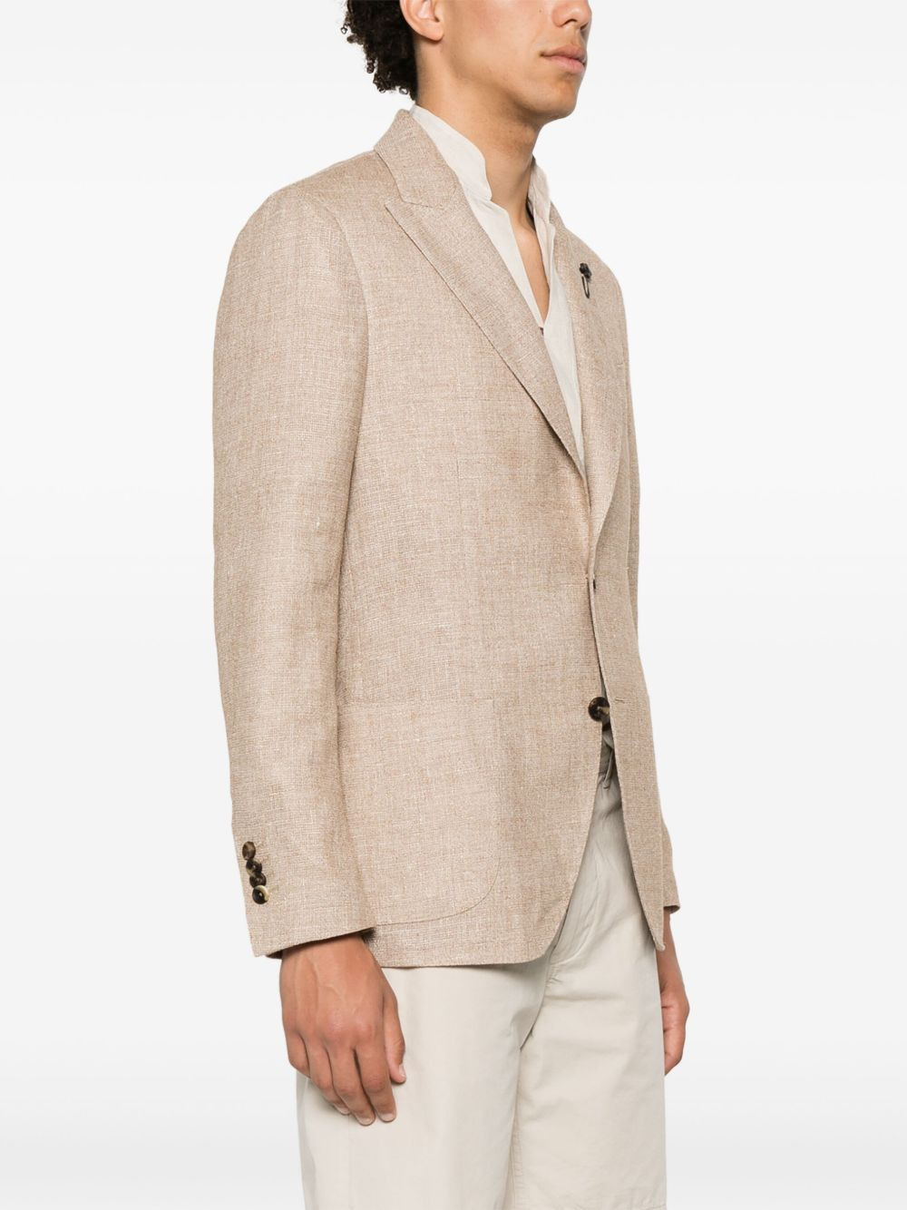 single-breasted blazer - 3