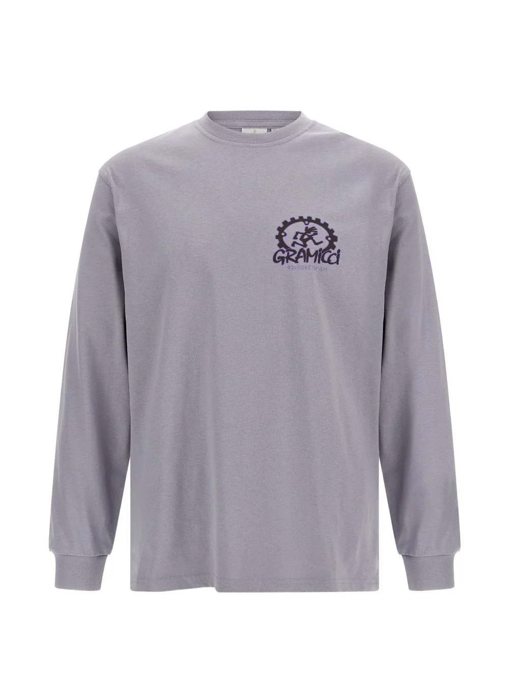 logo-print long-sleeve sweatshirt - 1