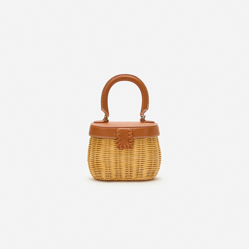 Rattan Bow Basket Bag 3