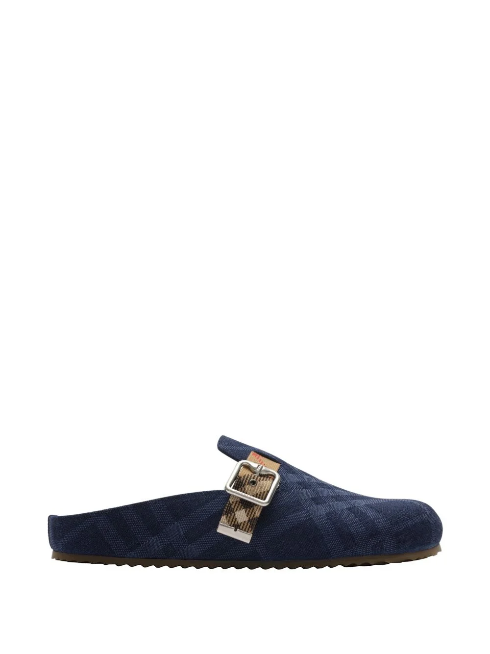 Check denim Urchin clogs - 1
