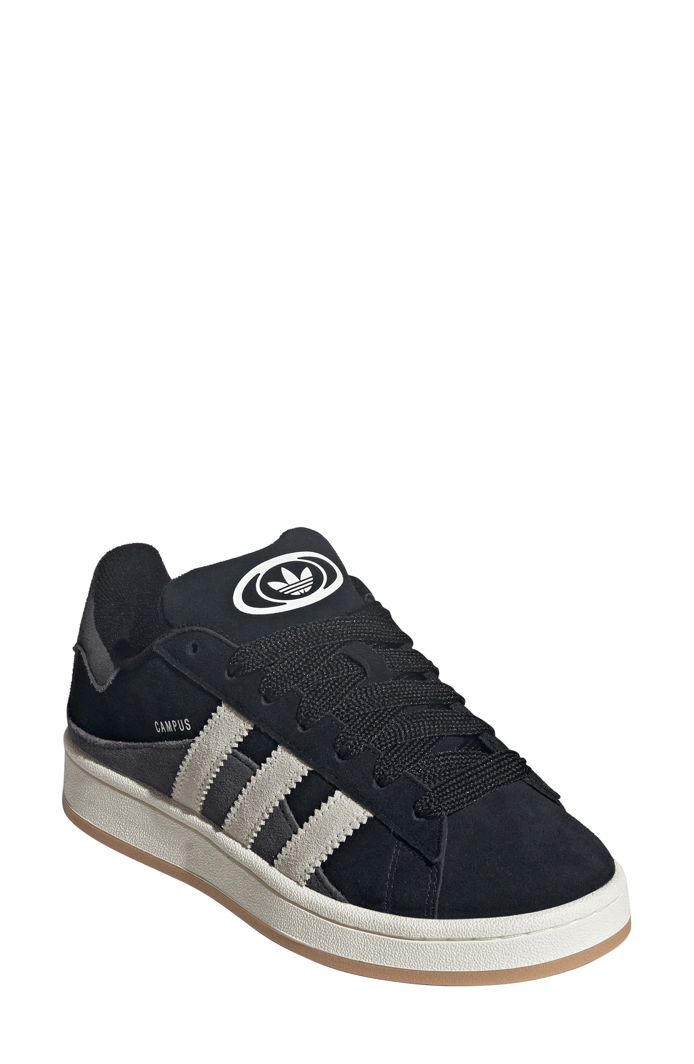 adidas Campus 00s Sneaker in Black/Off White/Grey at Nordstrom - 1
