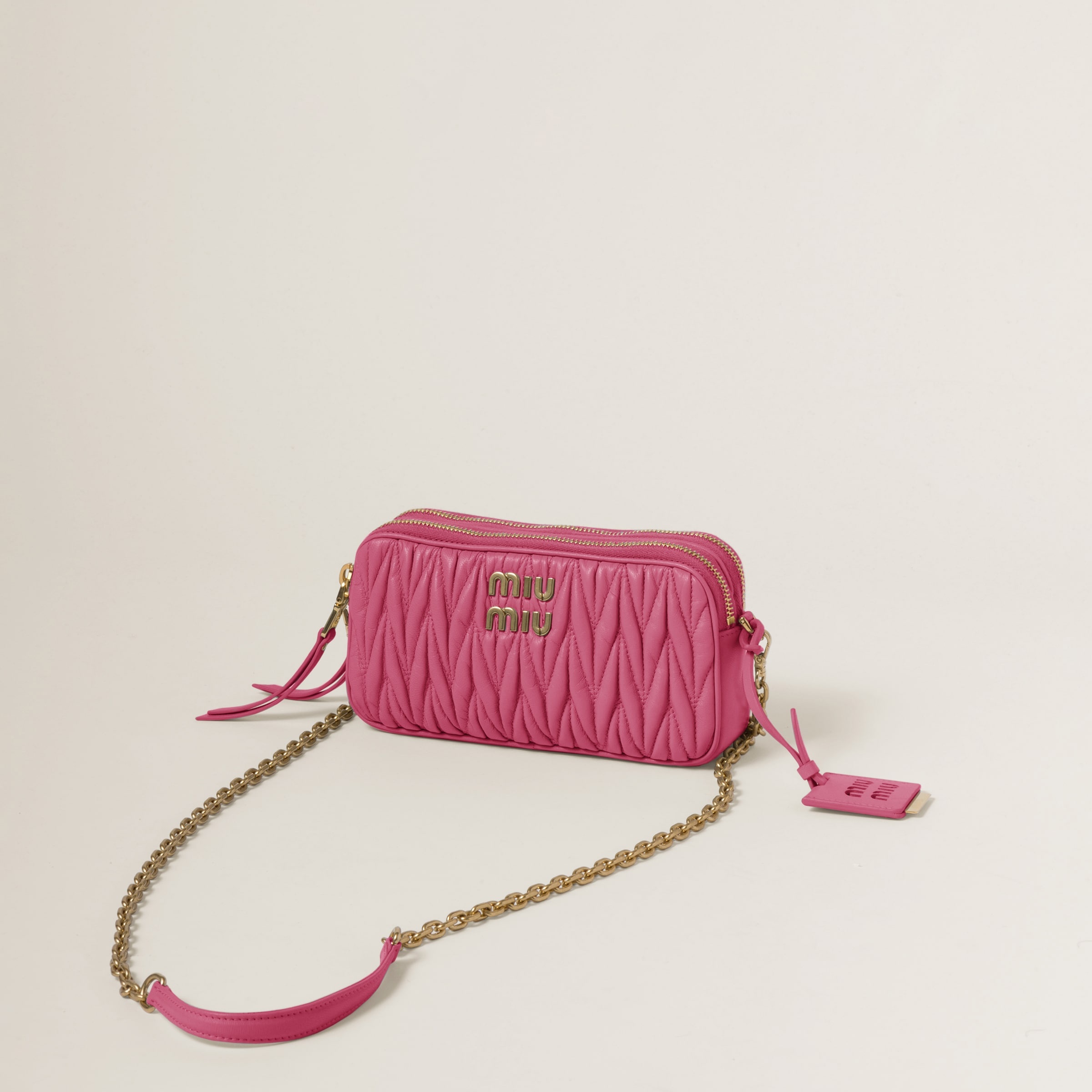Matelassé nappa leather mini-bag - 3