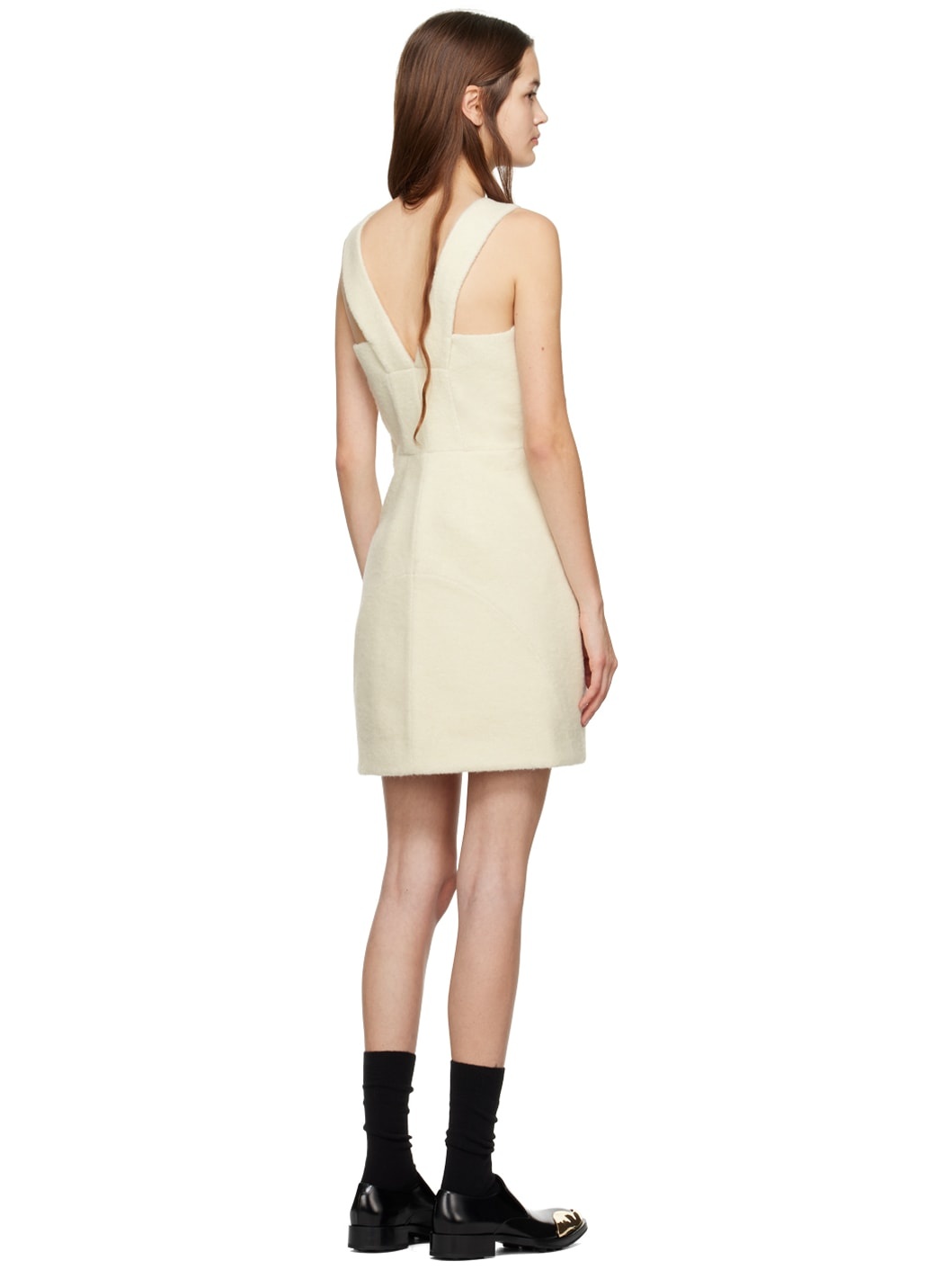 Off-White Bustier Minidress - 3