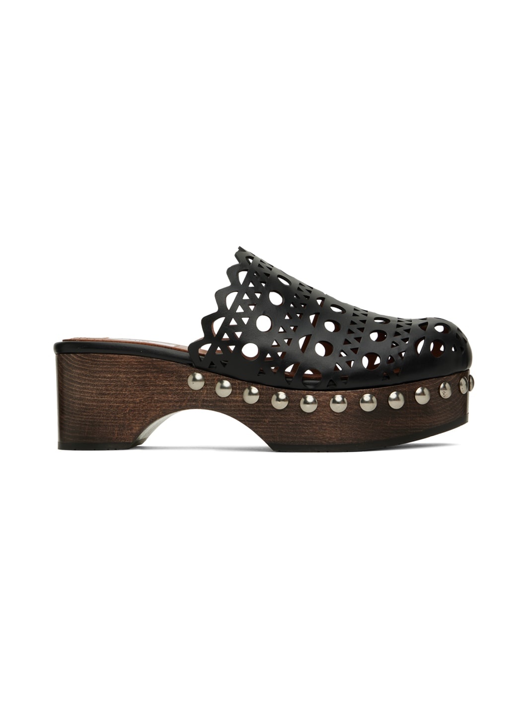 Black Vienne Clogs - 1