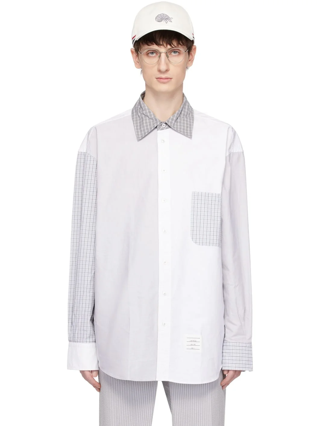 Gray & White Funmix Shirt - 1