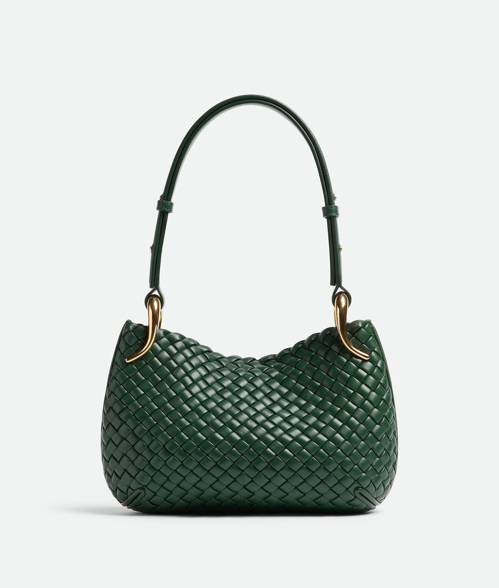 【関税&送料込】Bottega Veneta Clicker Small Shoulder Bag BOTTEGA VENETA Nappa Intrecciato Small Clicker Shoulder Bag