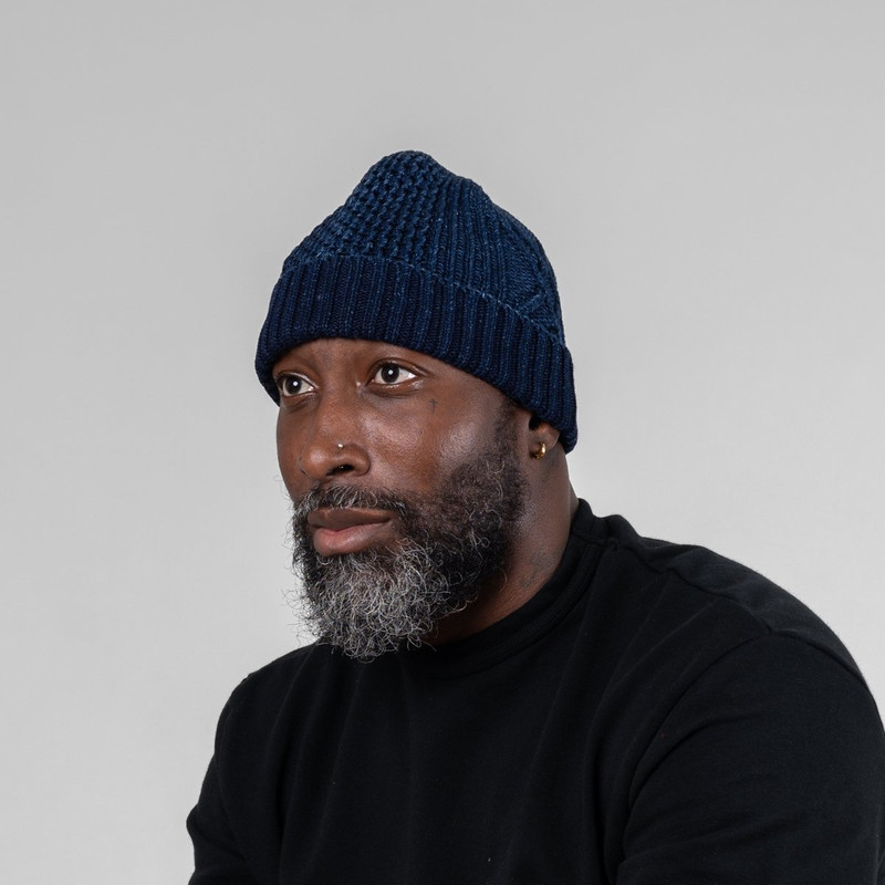 Iron Heart ROT-5023-DRK ROTOTO - Aran Cable Hat - Dark outlook