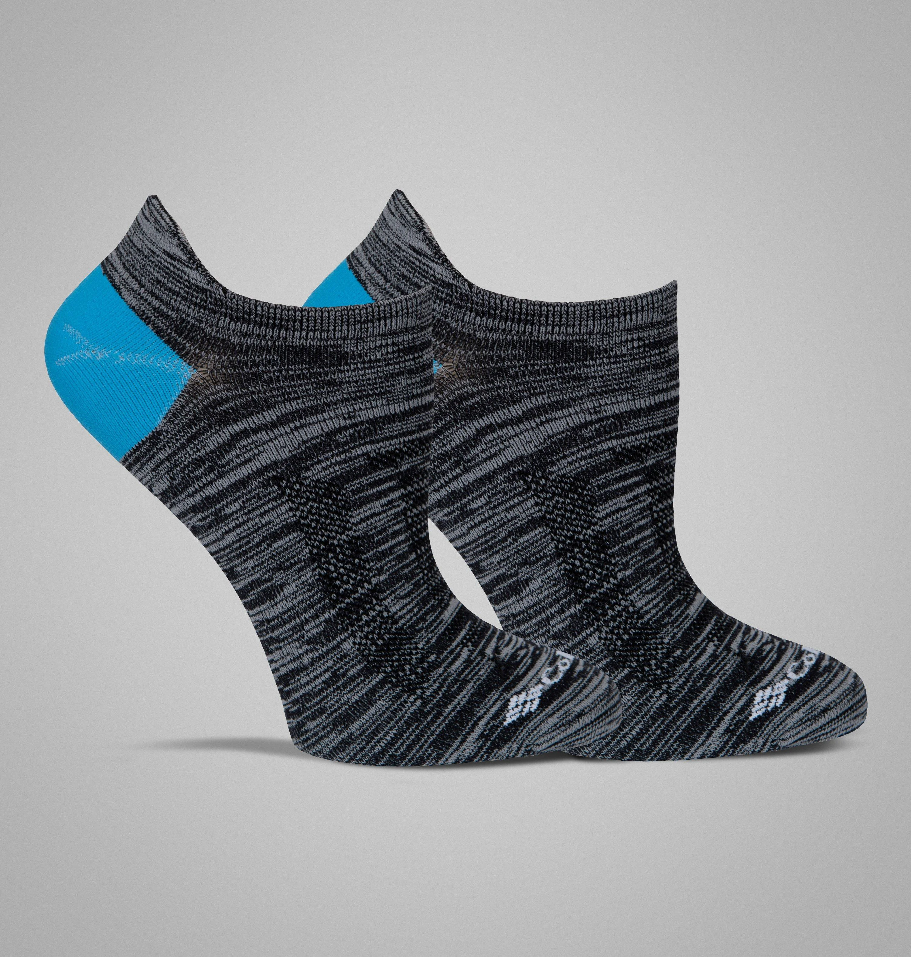 Women's Space Dye BRR No-Show Lightweight Socks - 2 Pack - 1