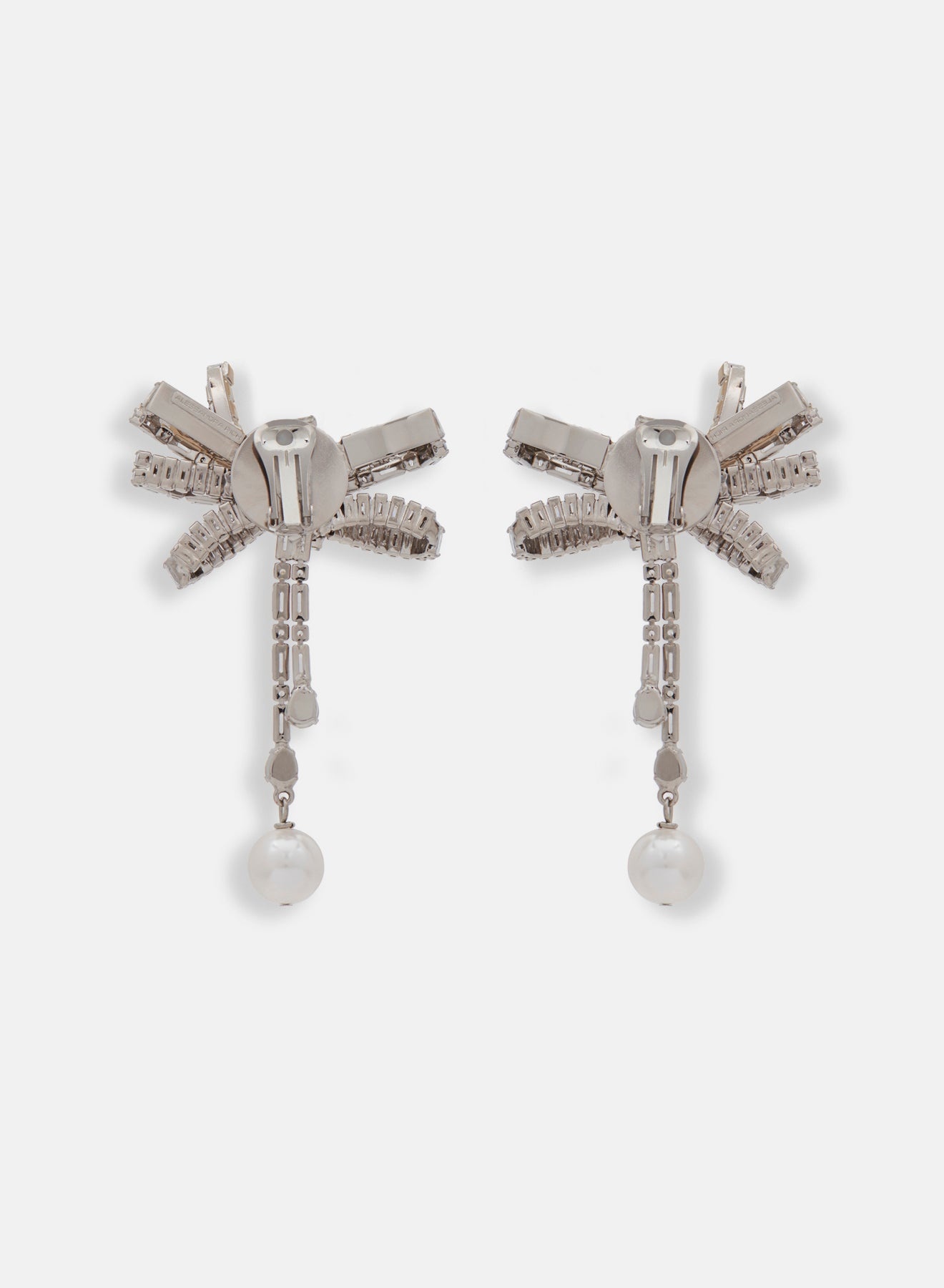 BAGUETTE BOW EARRINGS - 2