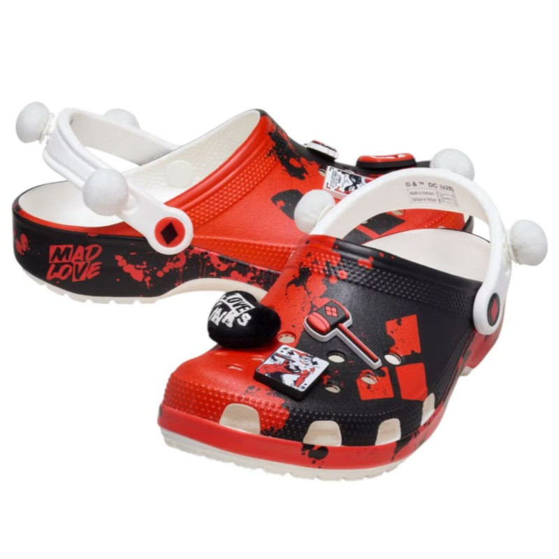Crocs x DC Comics Classic Clog 'Harley Quinn' 211783-90H 2