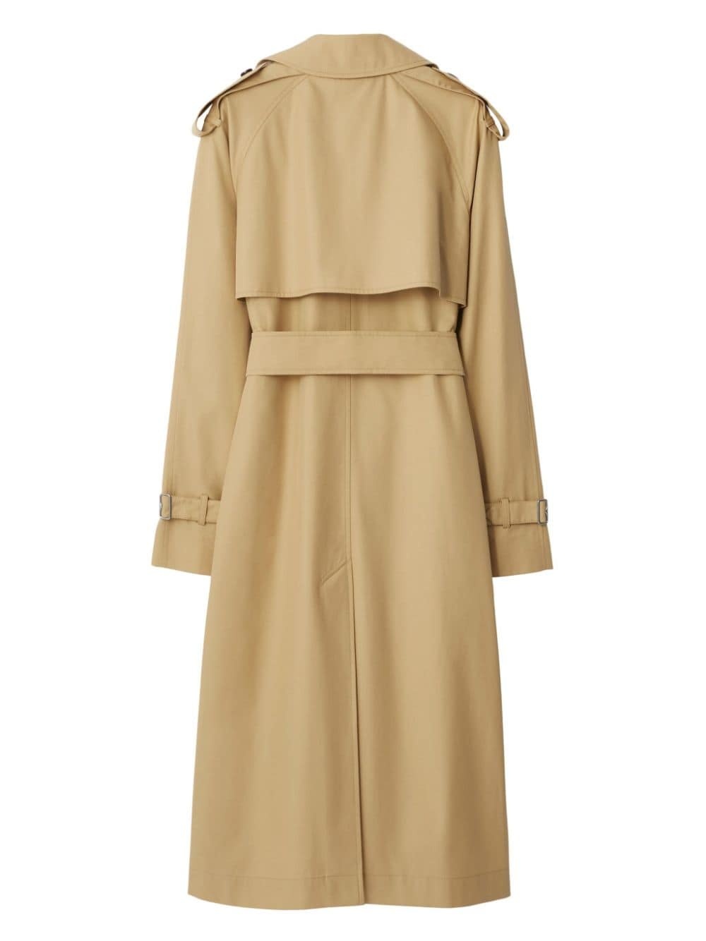 gabardine trench coat - 2