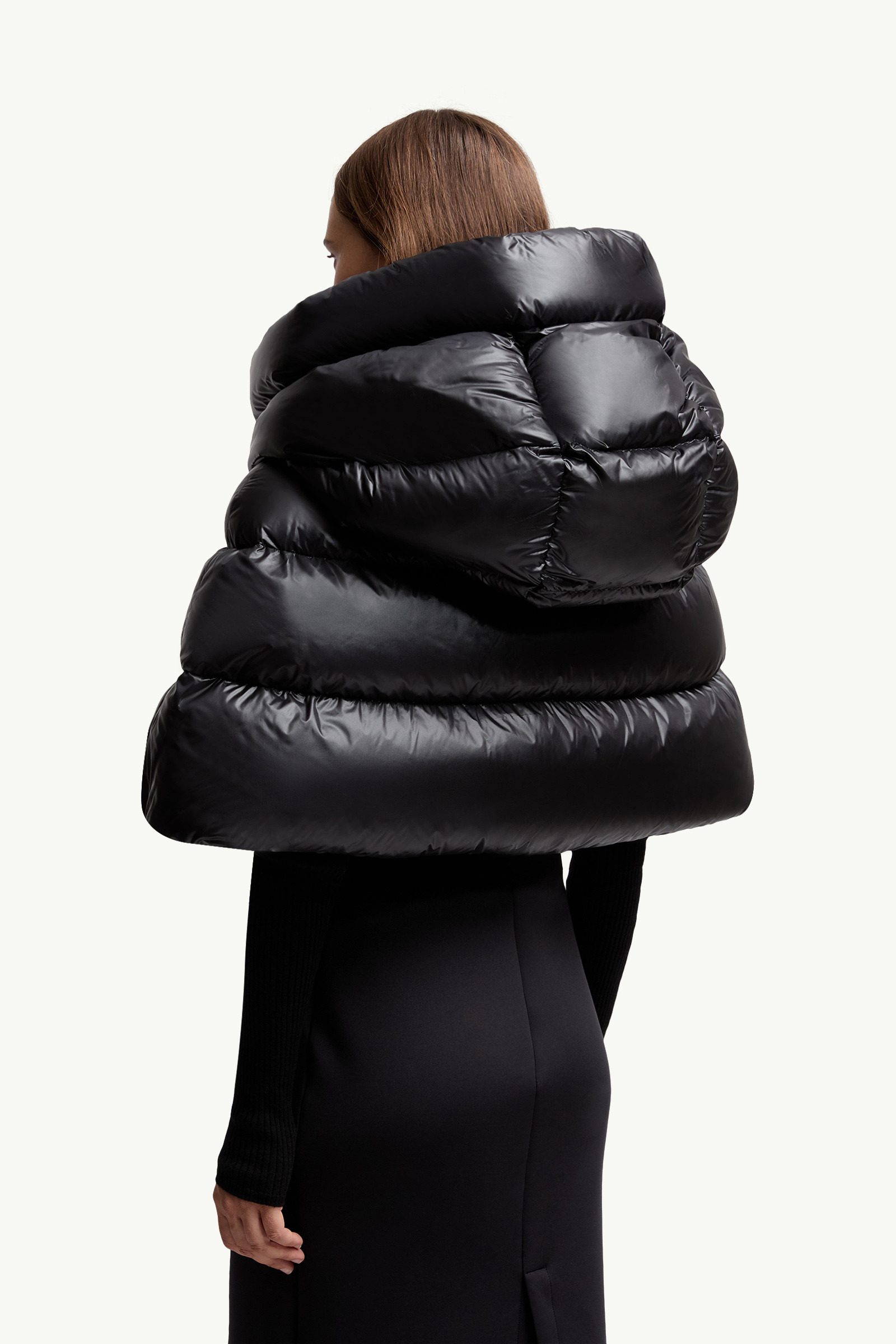 Moncler x EE72 by Edward Enninful Hooded Down Cape - 5
