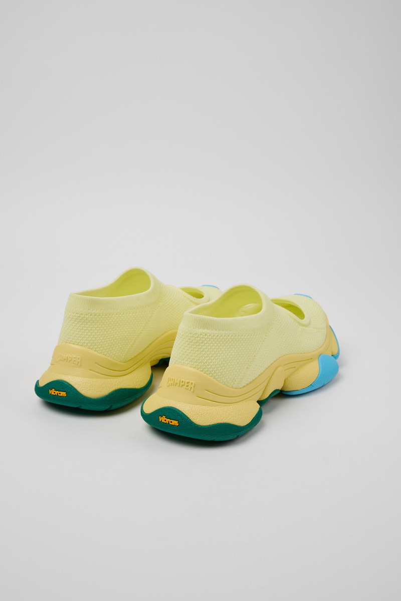 CAMPERLAB Yellow Recycled PET Engineered Materials Sneakers for Men. outlook