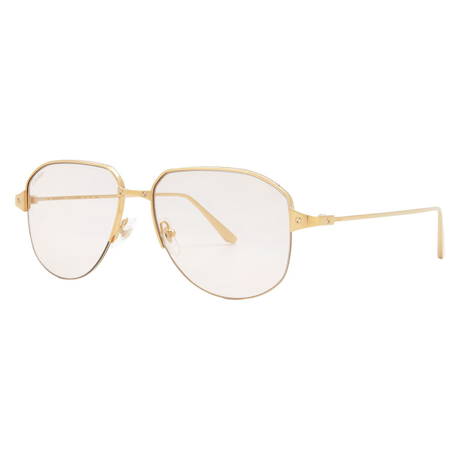 Cartier Limited Edition Green Clip-On Pilot Men's Sunglasses CT0352S 001 56 - 2
