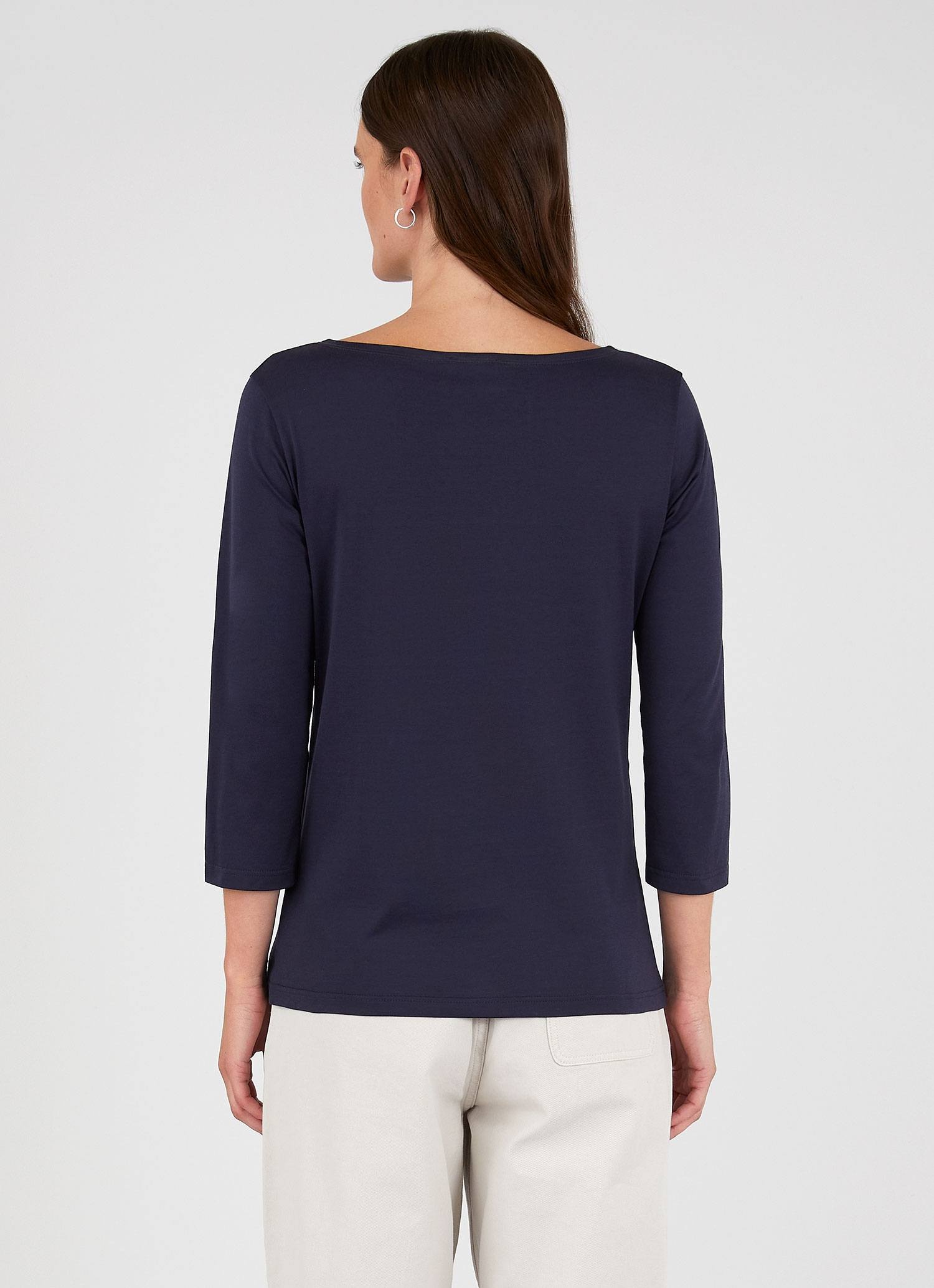 Boat Neck T‑shirt - 3