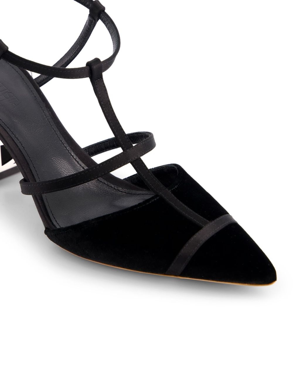 75mm velvet pumps - 5