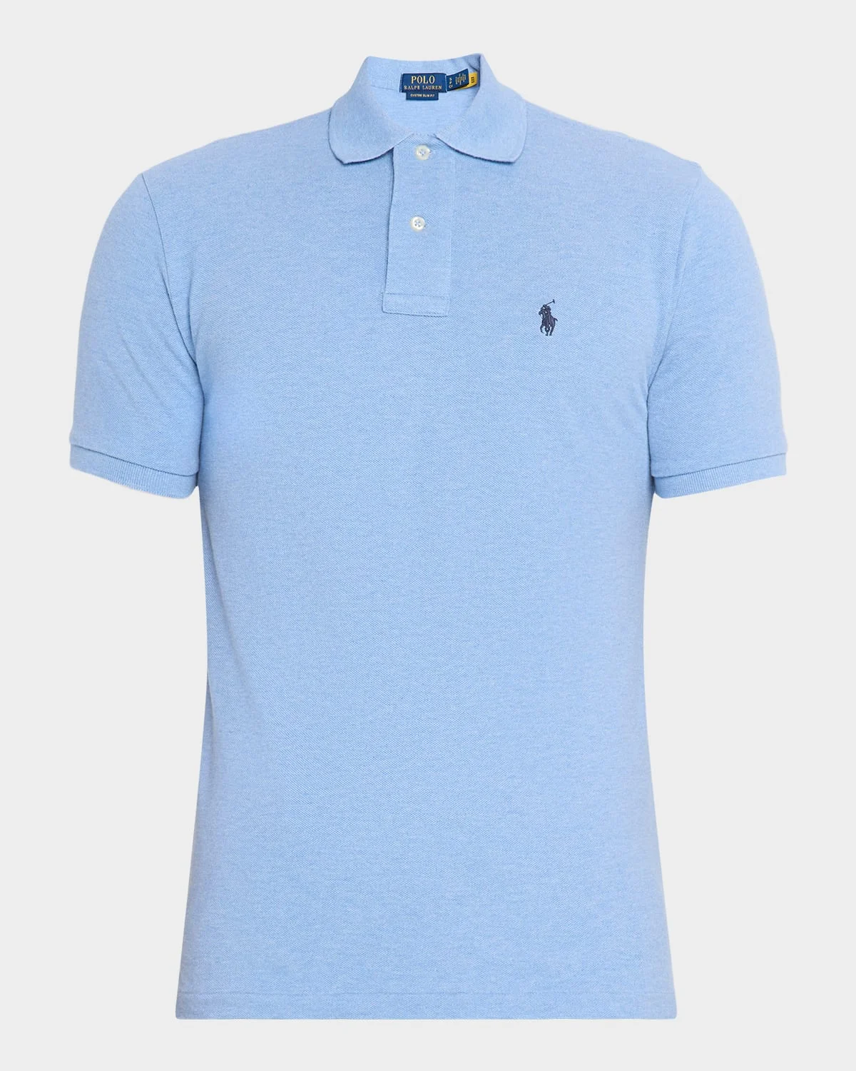 Men's Custom Slim Fit Soft Cotton Polo Shirt - 1