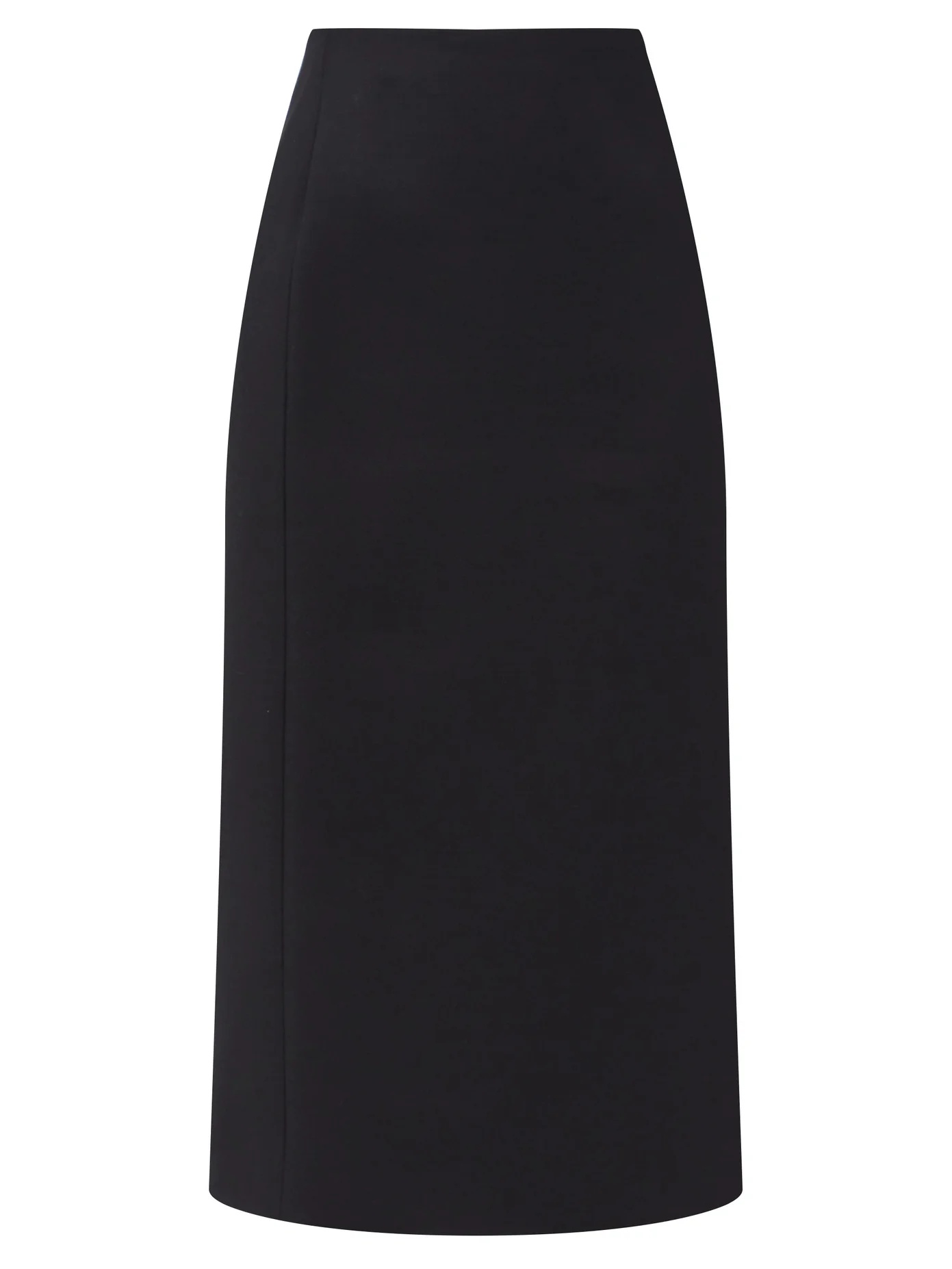 Crepe Couture wool-blend midi skirt - 1