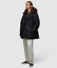 ジャケット・アウター OUR LEGACY SNORKLE PARKA 48 Our Legacy - Snorkle Parka Black Wax Mirage Tech