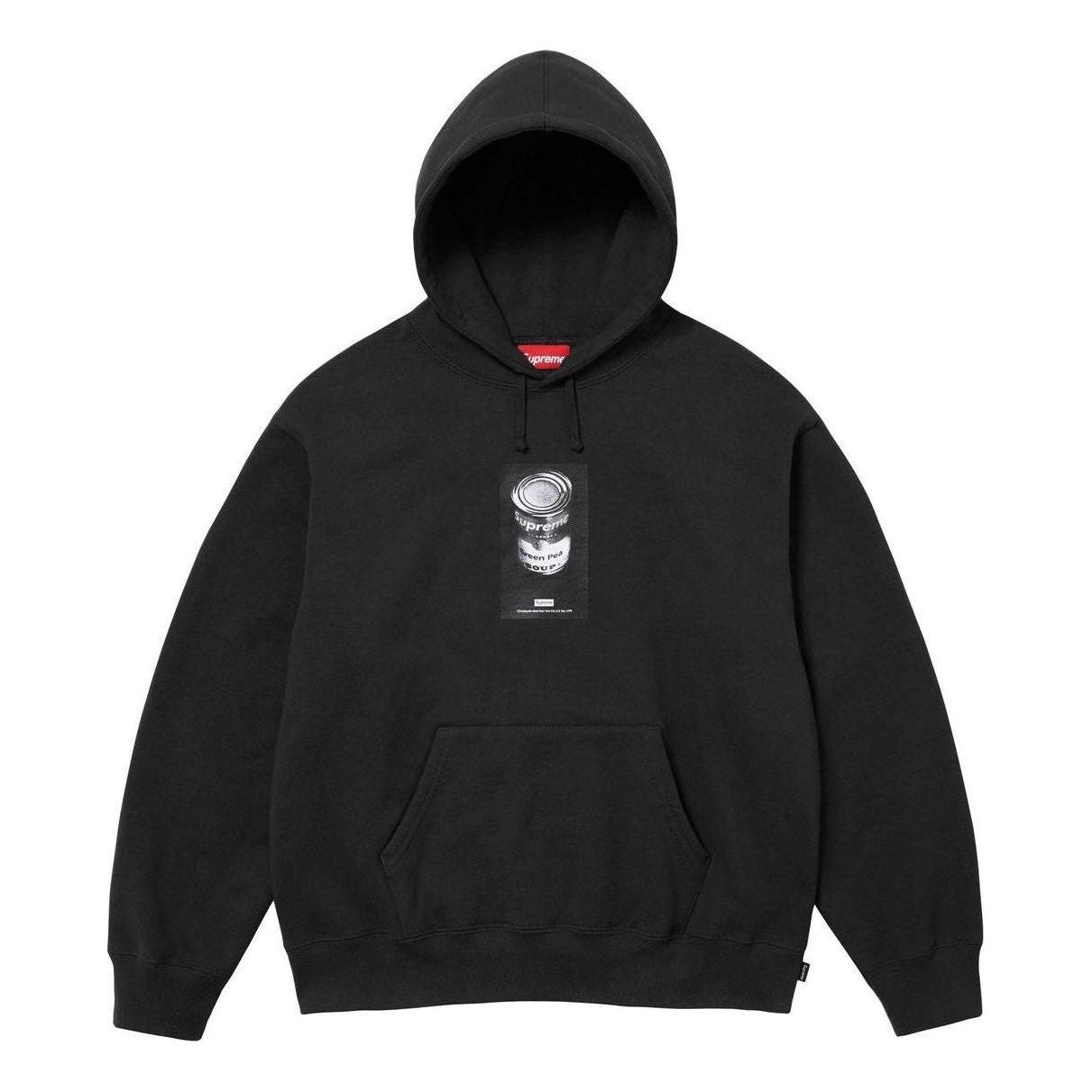 Supreme Soup Can Hooded Sweatshirt 'Black White' SUP-SS24-057 - 1