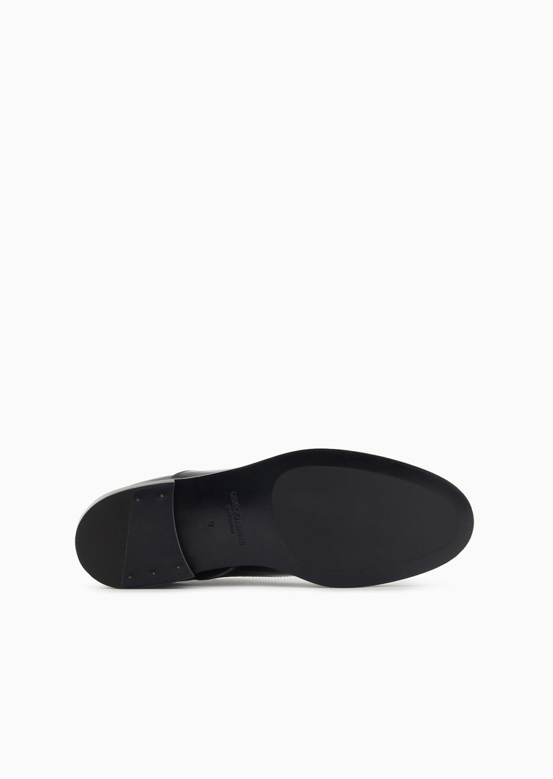 Patent-leather Derby shoes 6