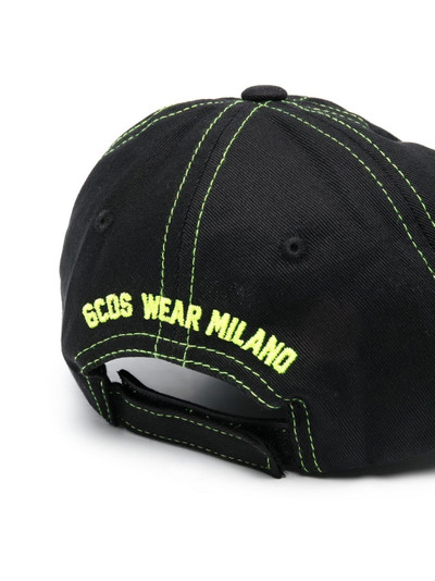 GCDS embroidered-logo baseball cap outlook