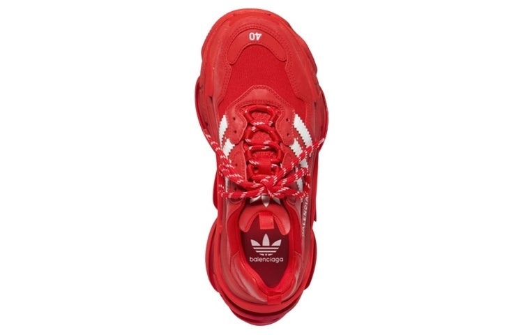 Balenciaga Triple S x adidas 'Red' 712821W2ZB26090 - 4