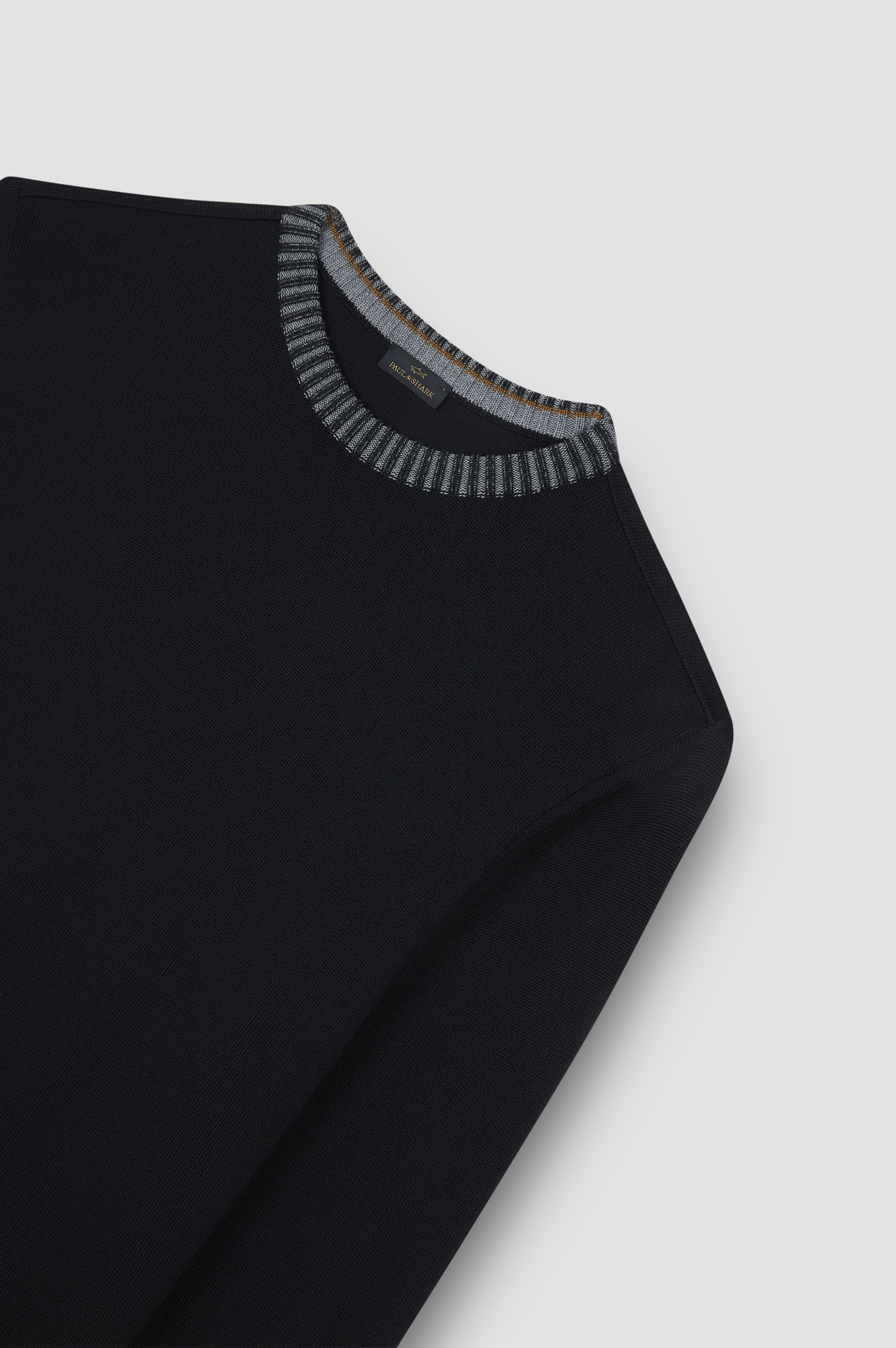 SOFT COOL TOUCH WOOL CREWNECK SWEATER - 5