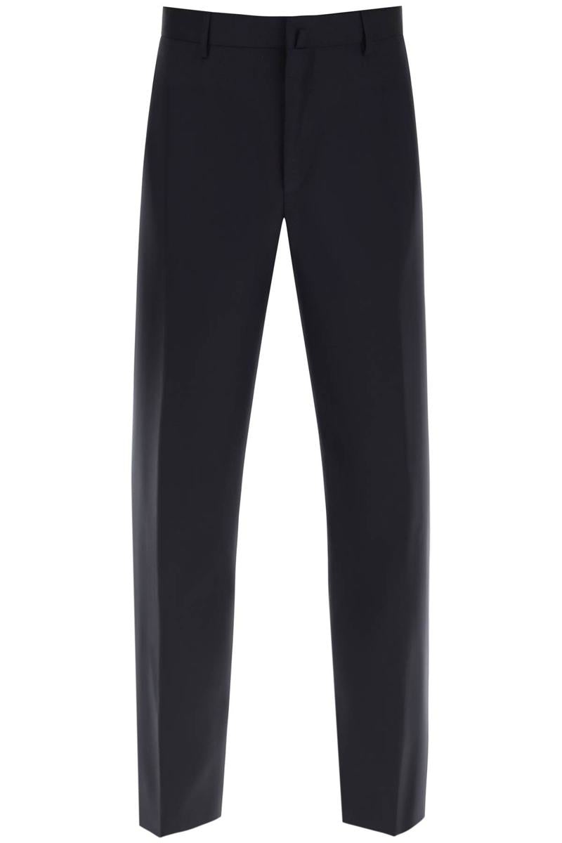 Lanvin CIGARETTE PANTS IN LIGHT WOOL - 1