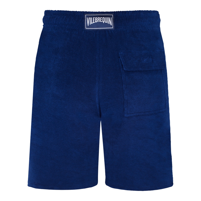 Unisex Terry Bermuda Shorts Solid 2