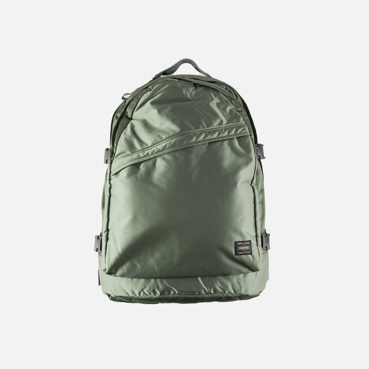 POR-BCK-GRN Porter - Yoshida & Co. - Tanker Day Pack - Sage Green - 1