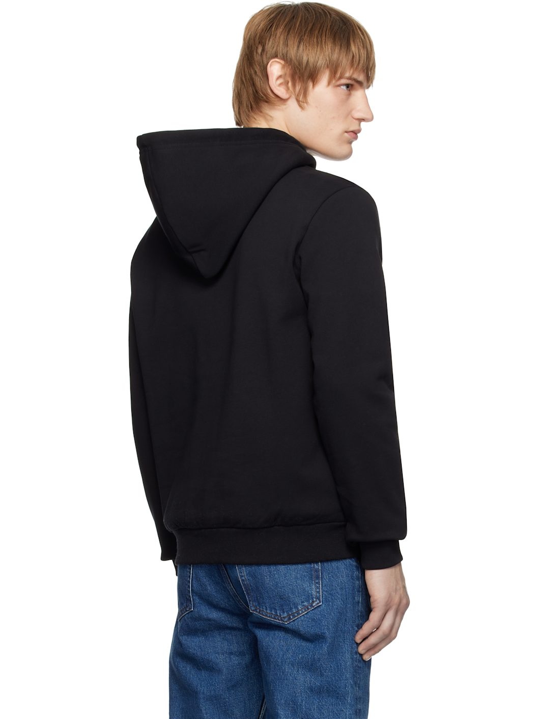 Black Standard Rue Madame Hoodie - 3