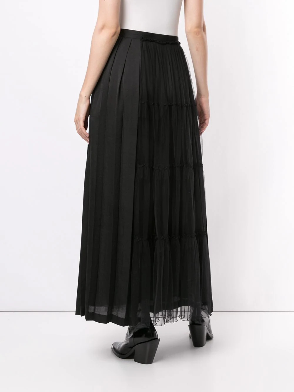 tiered panel skirt - 4