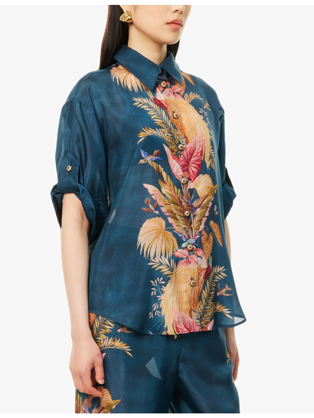 Ascension Relaxed-Fit Silk Shirt - 3
