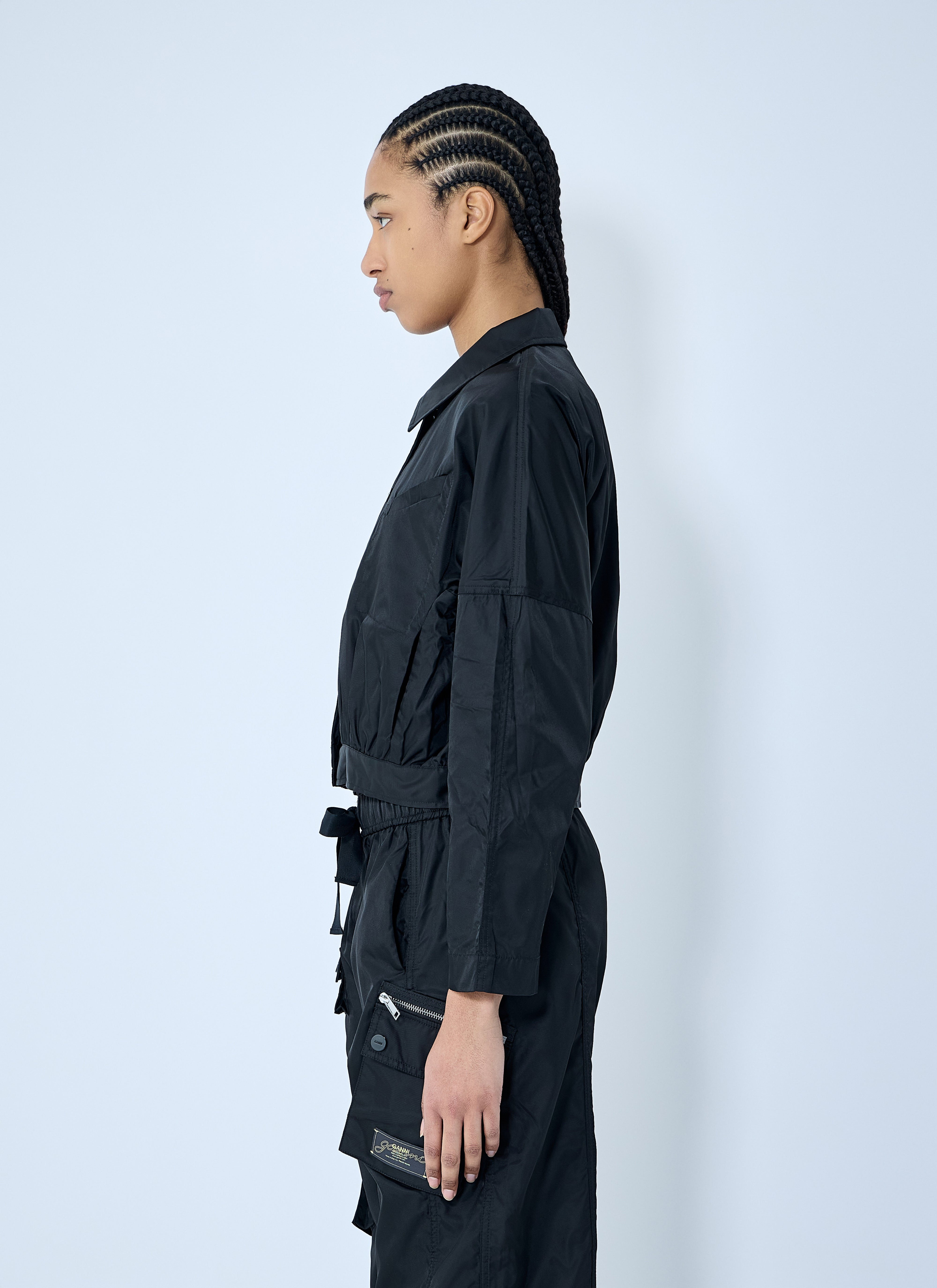 Ganni Women Duchesse Short Jacket - 3