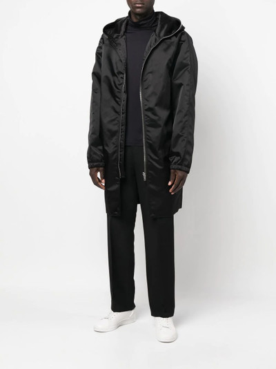 Rick Owens padded-design hooded coat outlook