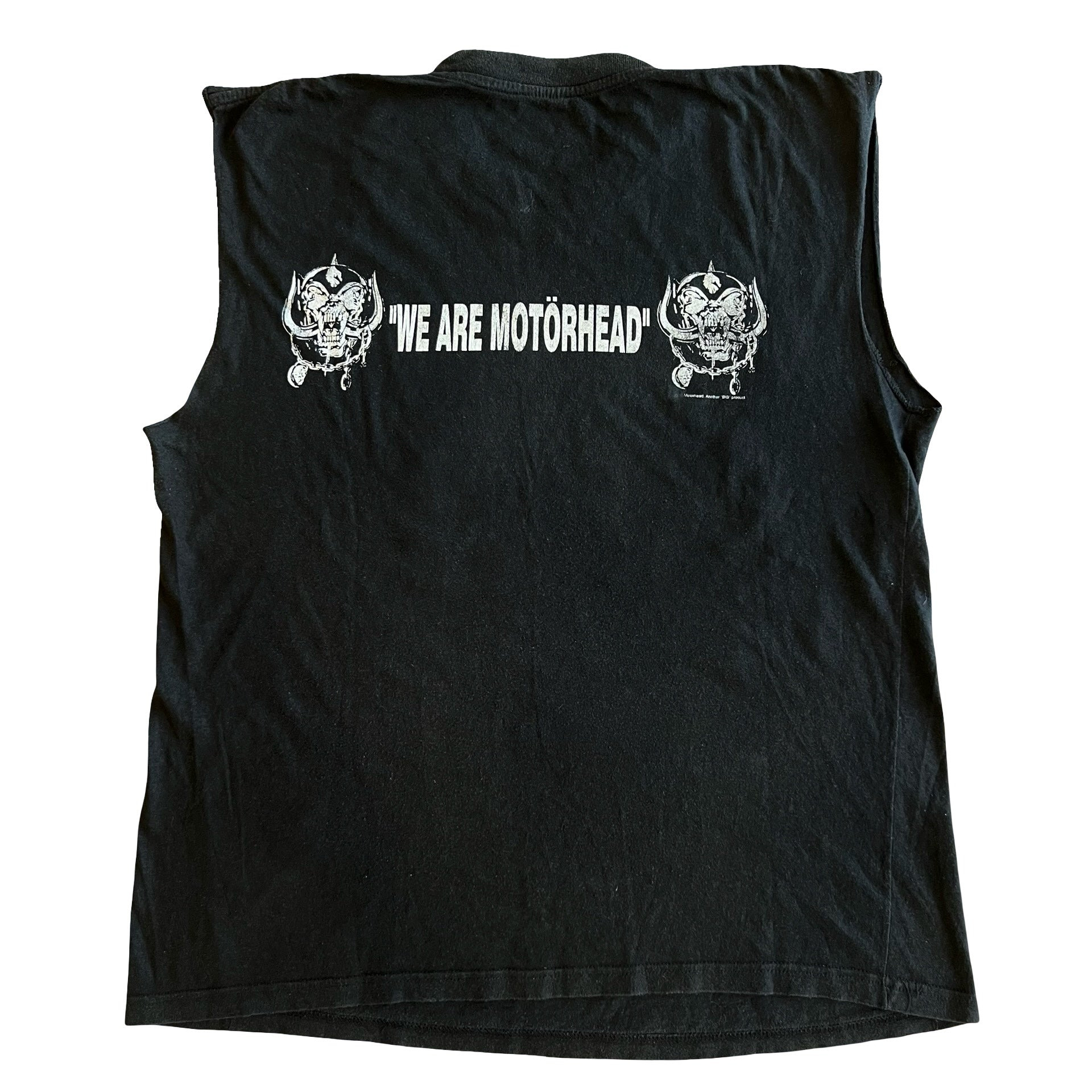 Final Blow - Vintage 00s Motörhead Cut Off T-Shirt SZ XL - 4