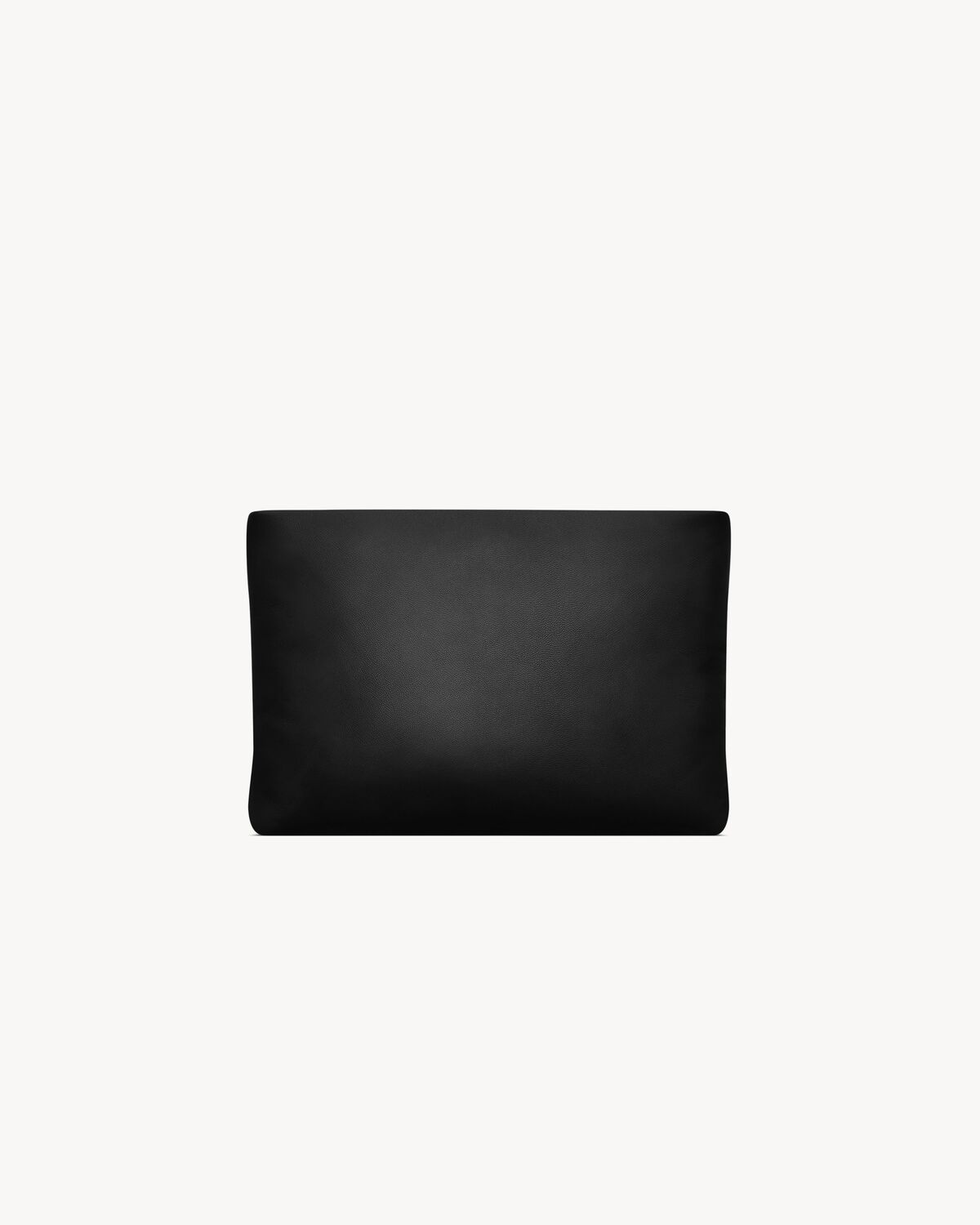 SAINT LAURENT SMALL PUFFY POUCH IN LAMBSKIN - 2