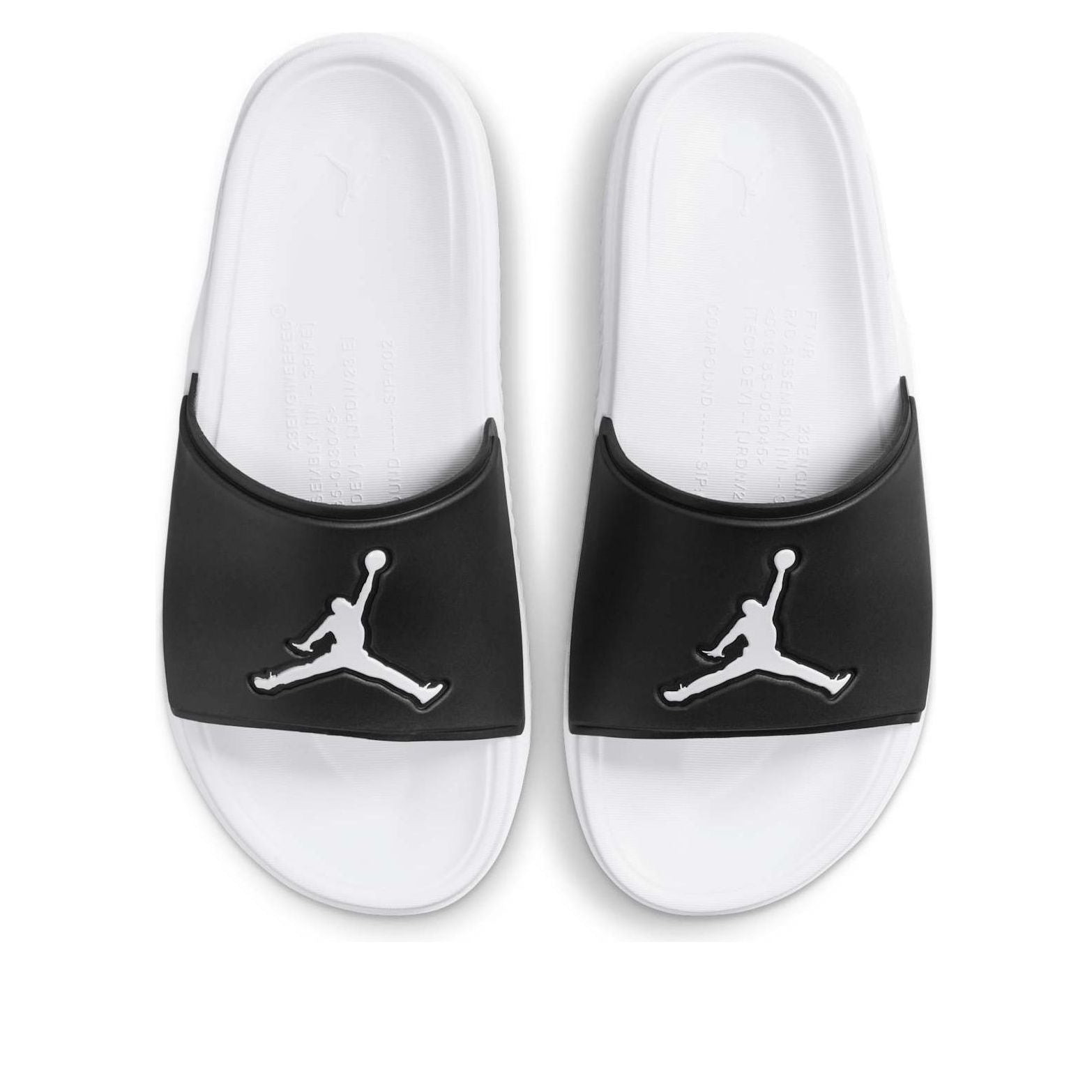 Air Jordan Jumpman Slides 'White Black' FQ1598-010 - 4