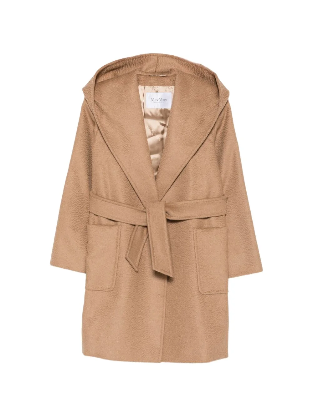 camel robe coat - camel - 1