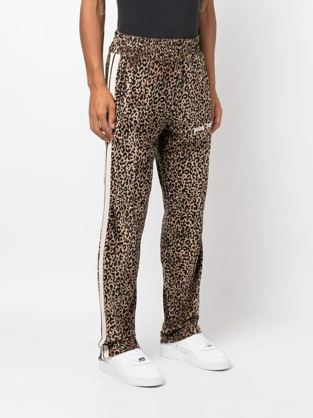 leopard-print track pants - 3