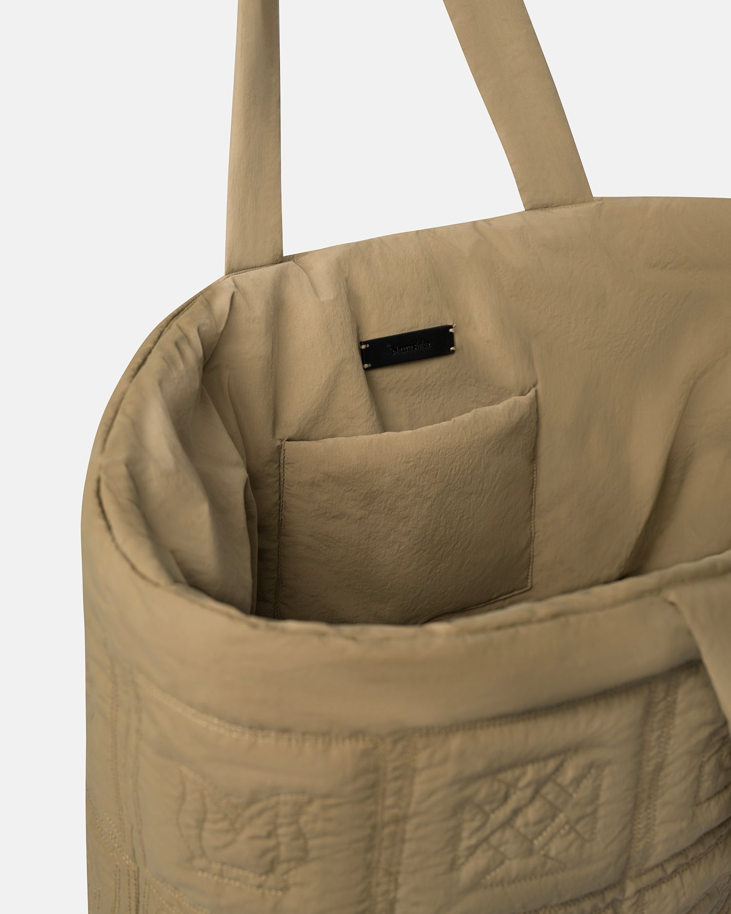 Quilted Tech-Poplin Tote - 5